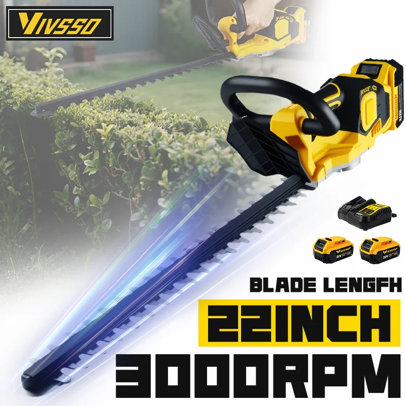 Gardening Tools For Weeds - เครื่องตัดแต่งกิ่งไม้ไร้สาย VIVSSO เครื่องตัดหญ้าไฟฟ้า เครื่องตัดแต่งกิ่งไม้ในครัวเรือน เครื่องตัดหญ้ากำจัดวัชพืช เครื่องมือทำสวน