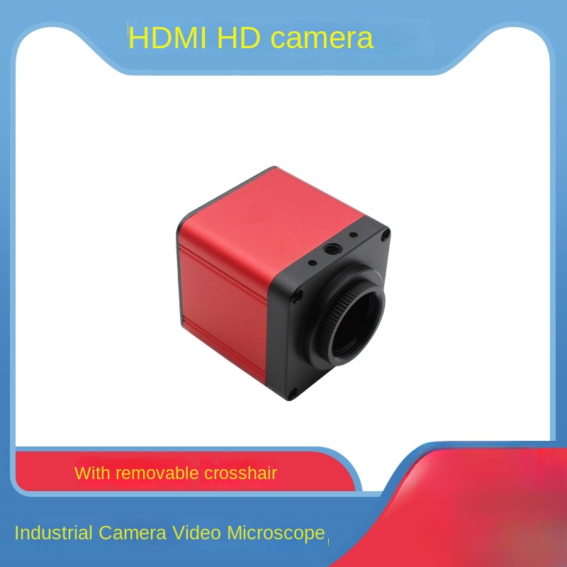 Gardening Tools With Definition - กล้องจุลทรรศน์ดิจิตอลวิดีโอ HDMI กล้องอุตสาหกรรมความละเอียดสูง กล้องเลนส์ 100X110X พร้อมกล้องครอสแฮร์