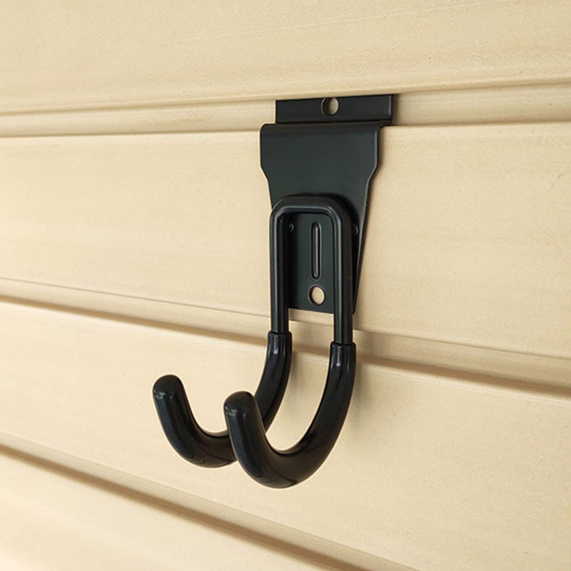 Gardening Tools Holder - ติดผนังร่องแผ่นHeavy DutyตะขอโลหะโรงรถRack Non-Slipเหมาะสําหรับสวนเครื่องมือบันไดฯลฯ