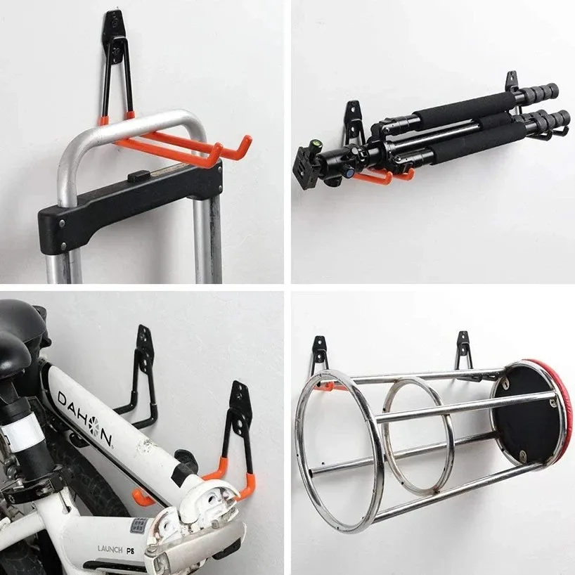 Heavy Duty ตะขอโลหะโรงรถ Organ - Gardening Tools Holder บทวิจารณ์และราคา