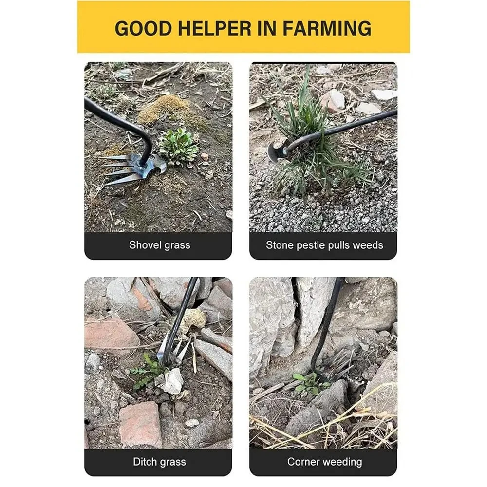 4 ฟัน - มัลติฟังก์ชั่นมือ Weed - Gardening Tools For Weeds บทวิจารณ์และราคา