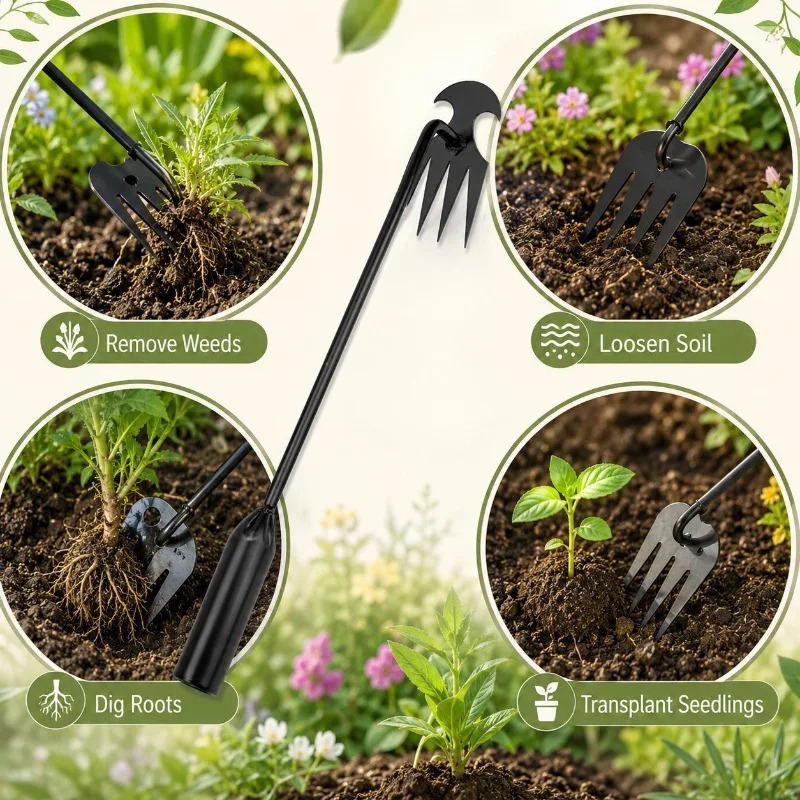 เครื่องมือทำสวน 2-in-1 แบบใช้ม - Gardening Tools For Weeds บทวิจารณ์และราคา