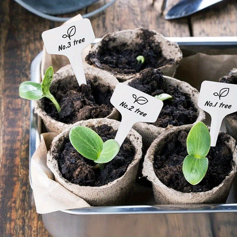 ป้ายติดต้นไม้รูปตัว T ทนทาน 20 - Garden Label Marker บทวิจารณ์และราคา