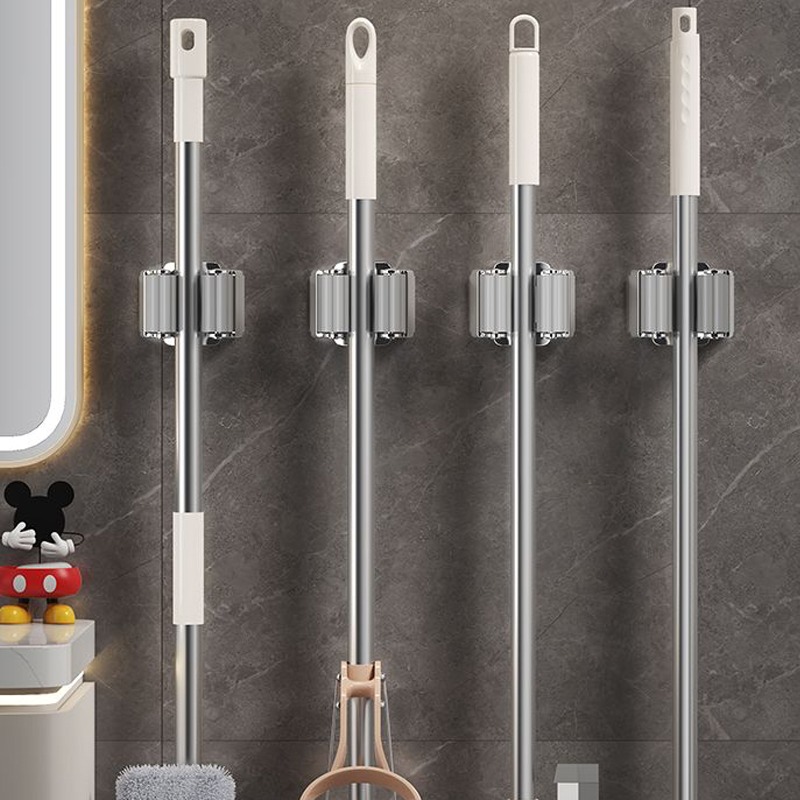ที่แขวนไม้ถูพื้นสแตนเลสแบบติดผ - Gardening Tools Holder บทวิจารณ์และราคา