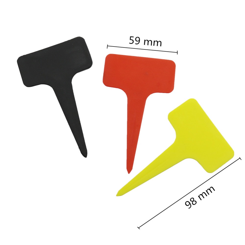 DIY Plastic T-Type Plant Label - Garden Label Marker บทวิจารณ์และราคา