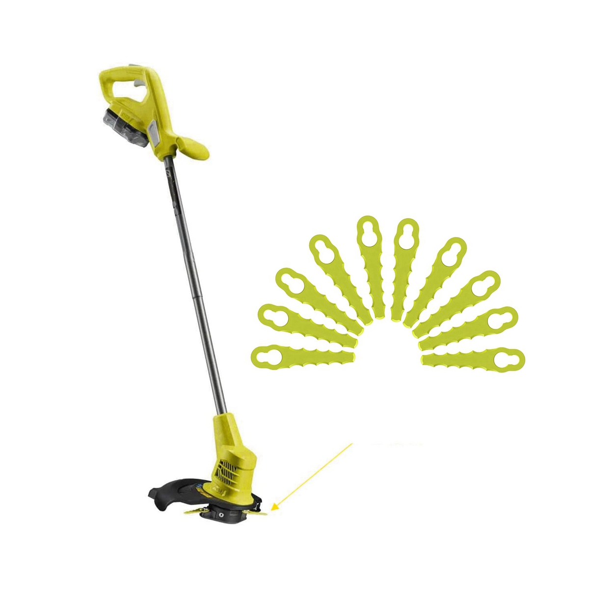 ABKY-สําหรับ Ryobi ตัดหัวใบมีด - Gardening Tools Ryobi บทวิจารณ์และราคา