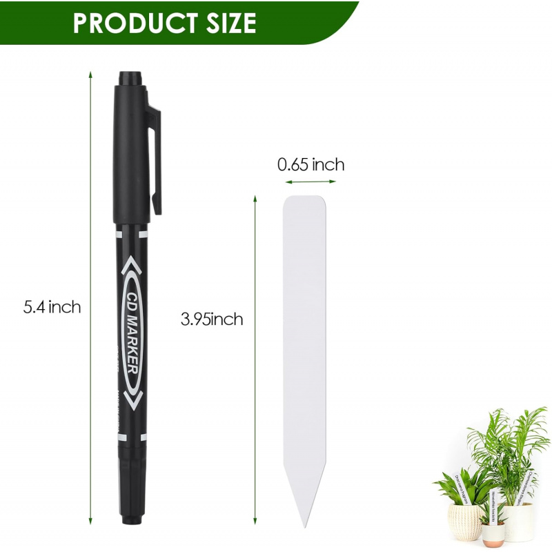 ป้ายติดต้นไม้กันน้ำสำหรับสวนภา - Garden Label Marker บทวิจารณ์และราคา