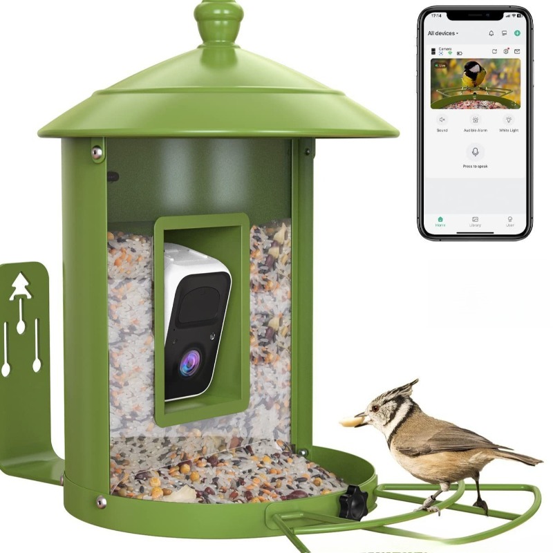 เครื่องให้อาหารนกอัจฉริยะ AI พ - Gardening Tools With Definition บทวิจารณ์และราคา