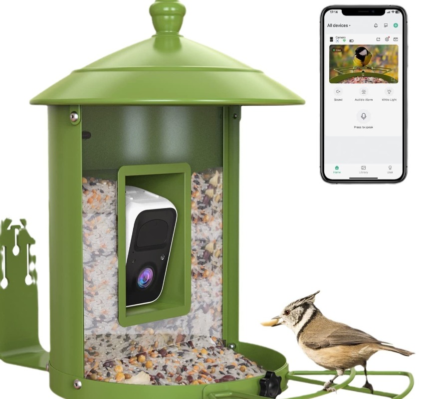 เครื่องให้อาหารนกอัจฉริยะ AI พ - Gardening Tools With Definition บทวิจารณ์และราคา