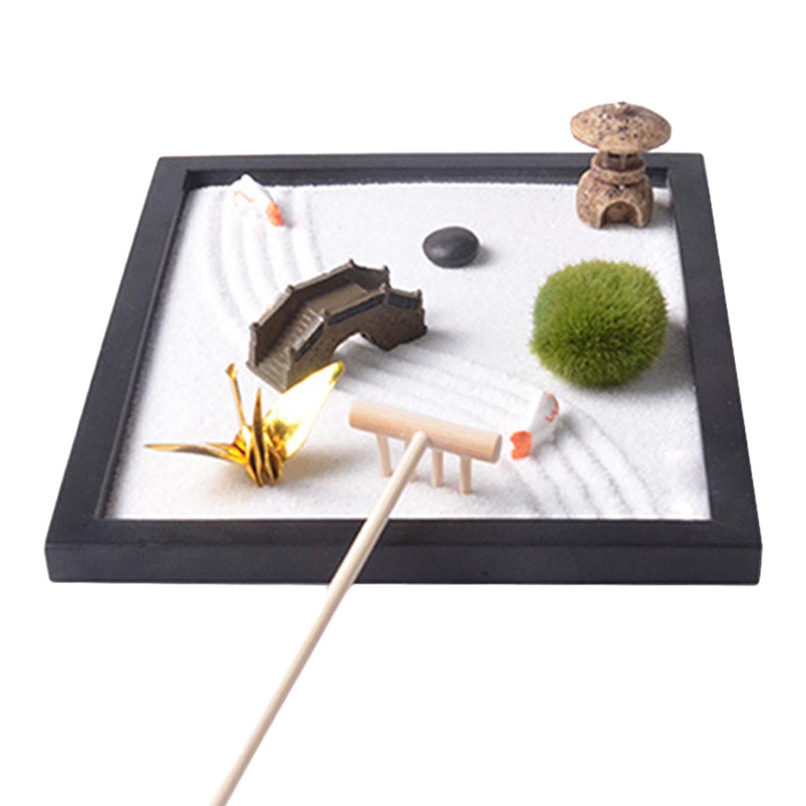 ถาดทรายสวนเซนสำหรับวางบนโต๊ะทำ - Gardening Tools Japanese บทวิจารณ์และราคา
