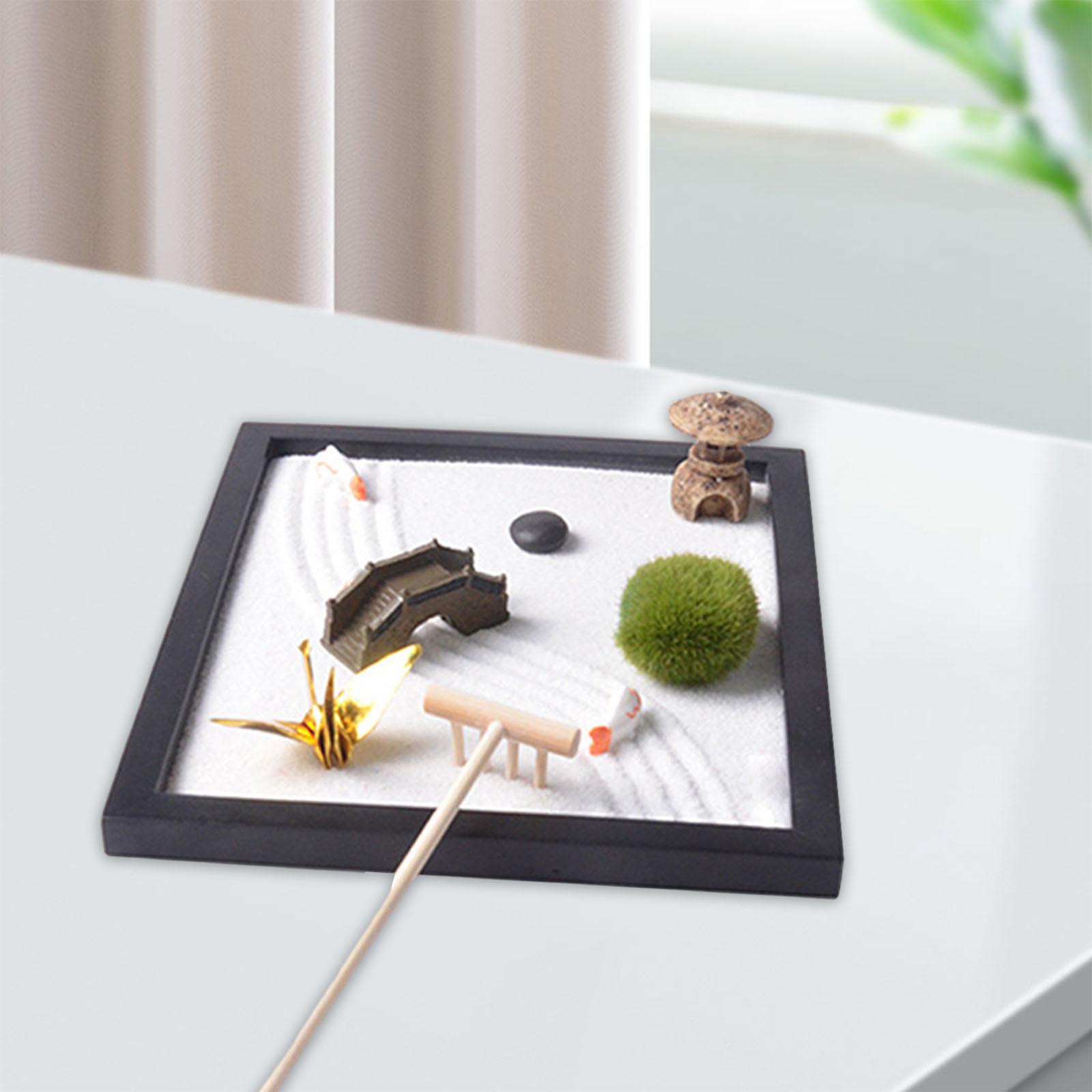 ถาดทรายสวนเซนสำหรับวางบนโต๊ะทำ - Gardening Tools Japanese บทวิจารณ์และราคา