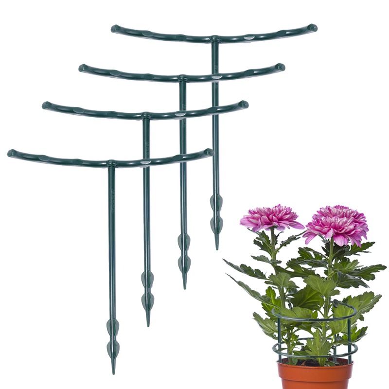 เสาค้ำต้นไม้พลาสติกแบบครึ่งวงก - Gardening Tools Holder บทวิจารณ์และราคา