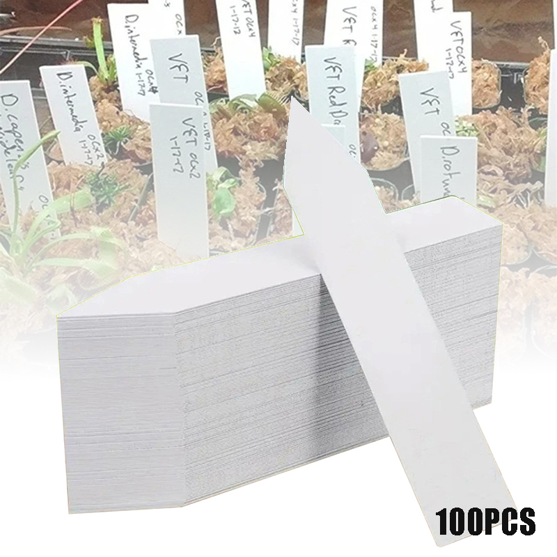 100pcs สวนป้ายพืชอุปกรณ์เสริมพ - Garden Label Marker บทวิจารณ์และราคา