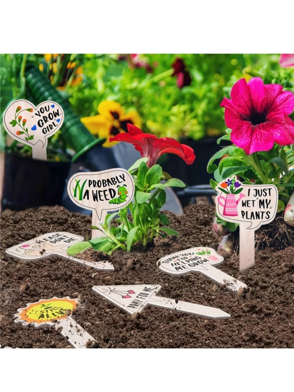 5/10 ชิ้นป้ายพืชสำหรับดอกไม้แล - Garden Label Marker บทวิจารณ์และราคา